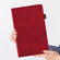 iPad Pro 13 2024 Tree Life Series Embossed Smart Leather Tablet Case - Red