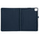 iPad Pro 13 2024 Litchi Texture Solid Color Leather Tablet Case - Dark Blue