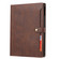 iPad Pro 13 2024 Calf Texture Double Fold Clasp Horizontal Flip Leather Smart Tablet Case - Brown