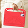 iPad Pro 13 2024 Handle EVA Shockproof Tablet Case with Holder - Red