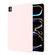 iPad Pro 13 2024 Mutural Silicone Microfiber Tablet Case - Pink