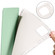 iPad Pro 13 2024 3-fold Clear TPU Smart Leather Tablet Case with Pen Slot - Green iPad Pro 13 2024 3-fold Clear TPU Smart Leather Tablet Case with Pen Slot - Green