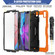 iPad Pro 13 2024 Silicone + PC Tablet Protective Case - Orange+Black