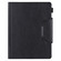 iPad Pro 13 2024 Solid Color Metal Buckle Leather Smart Tablet Case - Black