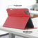 iPad Air 11 2024 / Pro 11 2022 Front Stand Smart TPU Leather Tablet Case - Red