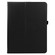 iPad Air 11 2024 Litchi Texture Solid Color Leather Tablet Case - Black