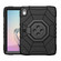 iPad Air 11 2024 Spider Turntable Handle Stress Relief Tablet Case - Black