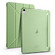 iPad Air 11 2024 Multi-folding TPU Leather Smart Tablet Case with Pen Slot - Matcha Green