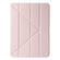 iPad Air 11 2024 TPU Deformation Flip Leather Tablet Case with Holder - Light Pink