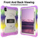 iPad Air 11 2024 Silicone Hybrid PC Shockproof Tablet Case with Shoulder Strap - Colorful Purple