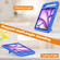 iPad Air 13 2024 Handle EVA Shockproof Tablet Case with Holder - Blue