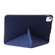 iPad Air 13 2024 TPU Deformation Flip Leather Tablet Case with Holder - Dark Blue