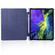 iPad Air 13 2024 / iPad Pro 12.9  - 2020 / iPad Pro 12.9 - 2018 3-folding Horizontal Flip PU Leather + Shockproof TPU Tablet Case with Holder & Pen Slot - Dark Blue