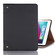 Retro Book Style Horizontal Flip PU Leather Case iPad Air 13 2024 / iPad Pro 12.9 inch  - 2018, with Holder & Card Slots & Wallet  - Black