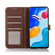 iPhone 16 Stitching Thread Calf Texture Leather Phone Case - Coffee