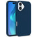 iPhone 16 Starry Series Shockproof Straw Material + TPU Protective Case - Blue