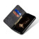 iPhone 16 Denim Texture Casual Style Horizontal Flip Leather Case - Black