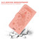 iPhone 16 Butterfly Rose Embossed Leather Phone Case - Pink