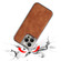 iPhone 16 Electroplated Side PU Hybrid TPU MagSafe Phone Case - Blue