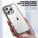 iPhone 16 PC Hybrid TPU Full Coverage Shockproof Phone Case - Transparent Blue