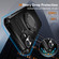 iPhone 16 Rotating Magnetic Holder Phone Case - Black