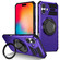iPhone 16 Rotating Magnetic Holder Phone Case - Purple