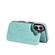 iPhone 16 Double Buckle Butterfly Embossing PU Phone Case - Green