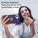 iPhone 16 Sliding Camshield TPU Hybrid PC Magnetic Holder Phone Case - Purple