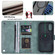 iPhone 16 ViLi GVB Series MagSafe Magnetic RFID Leather Phone Case - Green iPhone 16 ViLi GVB Series MagSafe Magnetic RFID Leather Phone Case - Green