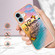 iPhone 16 Electroplating Pattern IMD TPU Shockproof Case - Dream Chasing Butterfly