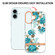 iPhone 16 Flowers and Plants Series IMD TPU Phone Case - Blue Rose