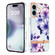iPhone 16 Flowers and Plants Series IMD TPU Phone Case - Purple Begonia