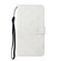 iPhone 16 Ethnic Style Embossed Pattern Leather Phone Case - White