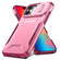 iPhone 16 Sliding Camshield Phone Case - Pink + Rose Red
