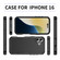 iPhone 16 Commuter Shockproof TPU + PC Phone Case - Black