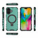 iPhone 16 Grating Holder Shockproof Phone Case - Green