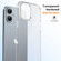 iPhone 16 Ice Feel HD Transparent PC Full Coverage Phone Case - Silver