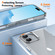 iPhone 16 Ice Feel HD Transparent PC Full Coverage Phone Case - Silver