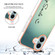 iPhone 16 Electroplating Marble Dual-side IMD Phone Case - Smile