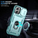 iPhone 16 Sliding Camshield TPU + PC Phone Case with Holder - Green