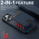 iPhone 16 Suteni H18 Cross Grain MagSafe Wallet Leather Phone Case - Blue