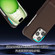 iPhone 16 Stitching Cloth PU Shockproof Phone Case - Dark Brown