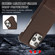 iPhone 16 Stitching Cloth PU Shockproof Phone Case - Dark Brown