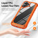 iPhone 16 TPU + PC Lens Protection Phone Case - Orange