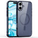 iPhone 16 Crystal Clear MagSafe Magnetic Phone Case - Transparent Titanium Blue iPhone 16 Crystal Clear MagSafe Magnetic Phone Case - Transparent Titanium Blue