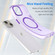 iPhone 16 MagSafe Frosted Translucent TPU + PC Full Coverage Phone Case - Dark Purple
