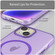 iPhone 16 MagSafe Frosted Translucent TPU + PC Full Coverage Phone Case - Dark Purple