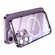 iPhone 16 Frosted MagSafe Magnetic Metal Phone Case - Purple