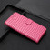 iPhone 16 Crocodile Texture Horizontal Flip Leather Phone Case - Rose Red