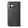 iPhone 16 Cubic Grid Calf Texture Magnetic Leather Phone Case - Black iPhone 16 Cubic Grid Calf Texture Magnetic Leather Phone Case - Black
